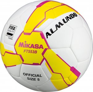 Mikasa Mikasa FT553B-YP FIFA Quality Ball FT553B białe 5 1