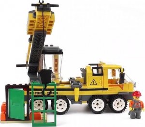 Blocki KLOCKI LEGO CITY Ogromny Dźwig Podnośnik Budowlana CIĘŻARÓWKA Z WYSIĘGNIKIEM TECHNIC - 223 elementy NA PREZENT 5