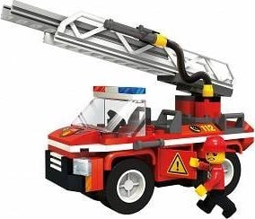 Blocki KLOCKI LEGO CITY Straż Pożarna 3w1 - Wóz Strażacki, Helikopter, Komenda STRAŻY POŻARNEJ z LĄDOWISKIEM - 238 elementów 3