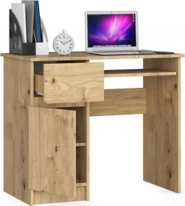 Biurko Fabryka Mebli Akord Piksel Dąb Artisan 90 cm x 50 cm 2