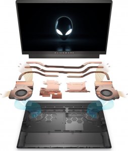 Laptop Dell Dell Alienware m15 i7-12700H 15,6"FHD WVA Matt 165Hz 16GB DDR5 4800 SSD1TB GeForce RTX 3070 Ti 8GB Win11 10
