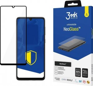 3MK Szkło ochronne 3MK NeoGlass Samsung Galaxy A22 4G czarne 1