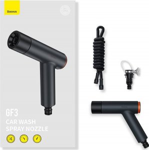 Baseus Dysza nawadniająca do węża ogrodowego Baseus GF3 (czarny) 7