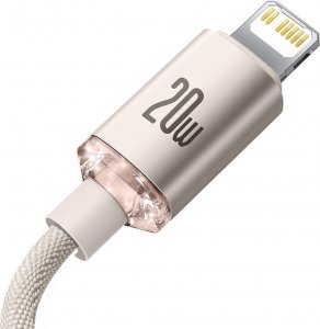 Kabel USB Baseus USB-C - Lightning 1.2 m Różowy (CAJY001304) 4