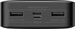 Powerbank Baseus Bipow Digital Display 15W Overseas Edition 20000mAh Czarny 4