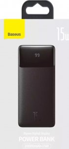 Powerbank Baseus Bipow Digital Display 15W Overseas Edition 20000mAh Czarny 5