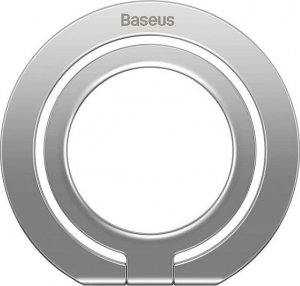 Baseus Magnetyczny uchwyt na palec Baseus Halo srebrny 1