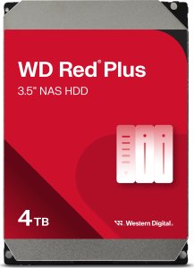 Dysk serwerowy WD Red Plus 4TB 3.5'' SATA III (6 Gb/s)  (WD40EFPX) 1