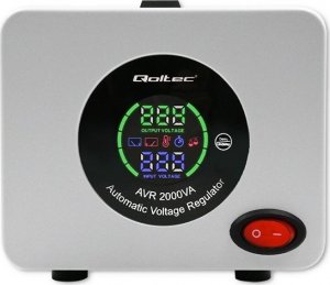 Qoltec Automatyczny stabilizator napięcia AVR 2000VA 3