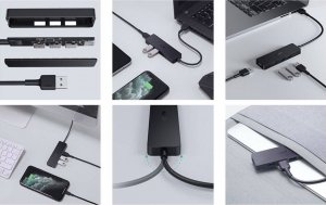 HUB USB Aukey 4x USB-A 3.1 Gen1 (CB-H39) 4