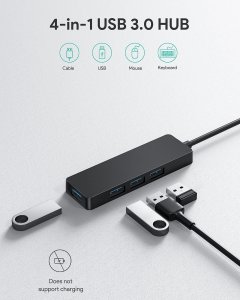 HUB USB Aukey 4x USB-A 3.1 Gen1 (CB-H39) 9