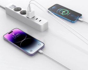 Ładowarka Tech-Protect 1x USB-A 1x USB-C 3 A (THP1555) 5