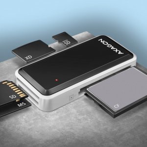 Czytnik Axagon Zewnętrzny mini czytnik CRE-X1, 5-slot ALL-IN-One 4