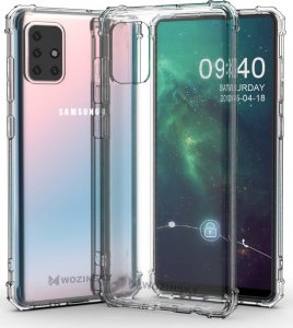 Wozinsky Wozinsky Anti Shock pancerne etui do Samsung Galaxy A72 4G przezroczysty 2