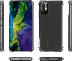 Wozinsky Wozinsky Anti Shock pancerne etui do Xiaomi Redmi Note 10 5G przezroczysty 9