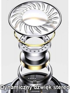 Słuchawki Usams Słuchawki USAMS EP-46 USB-C czerwony/red 1,2m HSEP4604 4