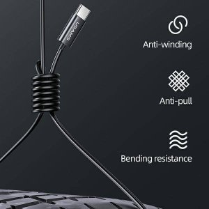 Słuchawki Usams Słuchawki USAMS EP-46 USB-C czerwony/red 1,2m HSEP4604 7