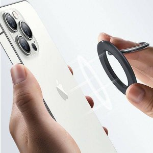 Usams Uchwyt na palec USAMS Ring holder magnetic czarny/black US-ZJ071 2