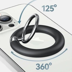 Usams Uchwyt na palec USAMS Ring holder magnetic czarny/black US-ZJ071 4