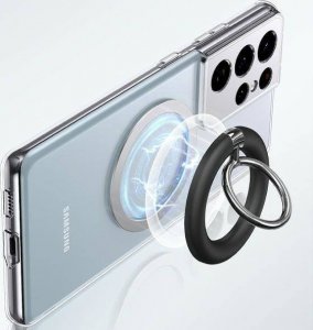 Usams Uchwyt na palec USAMS Ring holder magnetic czarny/black US-ZJ071 7