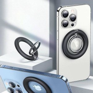 Usams Uchwyt na palec USAMS Ring holder magnetic czarny/black US-ZJ071 8