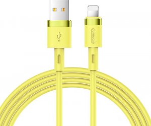 Kabel USB Joyroom USB-A - Lightning 1.2 m Żółty (6941237109316) 1