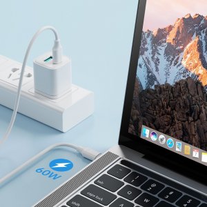 Kabel USB Joyroom USB-C - USB-C 1 m Biały (JYR545) 6