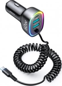 Ładowarka Joyroom JR-CL19 2x USB-A 2x USB-C  (JR-CL19) 2
