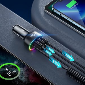 Ładowarka Joyroom JR-CL19 2x USB-A 2x USB-C  (JR-CL19) 4