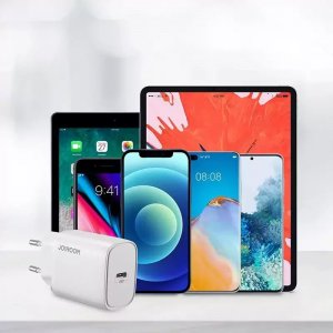 Ładowarka Joyroom Ładowarka sieciowa Joyroom USB-C PD 20W biały (L-P201) 7