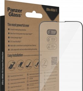 PanzerGlass PanzerGlass Ultra-Wide Fit iPhone 14 / 13 Pro / 13 6,1" Screen Protection Antibacterial Easy Aligner Included 2783 6