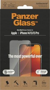 PanzerGlass PanzerGlass Ultra-Wide Fit iPhone 14 / 13 Pro / 13 6,1" Screen Protection Antibacterial Easy Aligner Included 2783 8