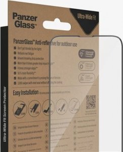 PanzerGlass PanzerGlass Ultra-Wide Fit iPhone 14 / 13 Pro / 13 6,1" Screen Protection Anti-reflective Antibacterial Easy Aligner Included 2787 3