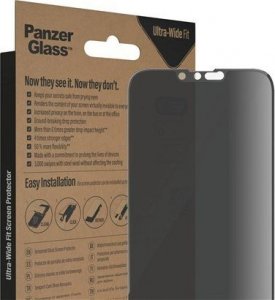 PanzerGlass PanzerGlass Ultra-Wide Fit iPhone 14 Plus / 13 Pro Max 6,7" Privacy Screen Protection Antibacterial Easy Aligner Included P2785 3