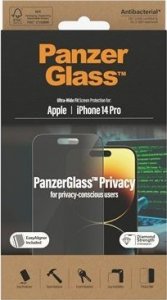 PanzerGlass PanzerGlass Ultra-Wide Fit iPhone 14 Pro 6,1" Privacy Screen Protection Antibacterial Easy Aligner Included P2784 5
