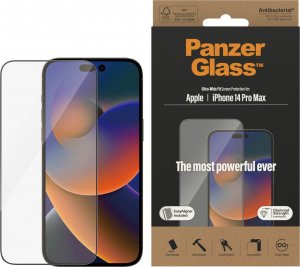 PanzerGlass PanzerGlass Ultra-Wide Fit iPhone 14 Pro Max 6,7" Screen Protection Antibacterial Easy Aligner Included 2786 1