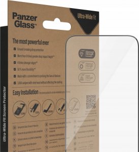 PanzerGlass PanzerGlass Ultra-Wide Fit iPhone 14 Pro Max 6,7" Screen Protection Antibacterial Easy Aligner Included 2786 6