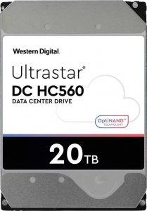 Dysk serwerowy WD Digital Ultrastar DC HC560 20TB 3.5'' SAS-3 (12Gb/s)  (0F38652) 1
