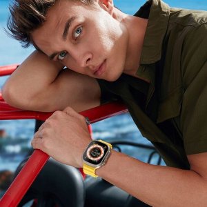 Tech-Protect TECH-PROTECT ICONBAND PRO APPLE WATCH 4 / 5 / 6 / 7 / 8 / SE / ULTRA (42 / 44 / 45 / 49 MM) YELLOW 5