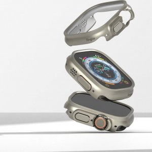 Ringke RINGKE SLIM 2-PACK APPLE WATCH ULTRA (49 MM) CLEAR & TITANIUM GREY 6