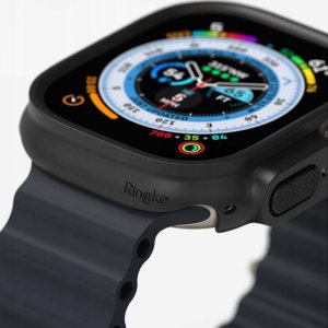 Ringke RINGKE SLIM 2-PACK APPLE WATCH ULTRA (49 MM) CLEAR & MATTE BLACK 4