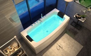 Wanna Home Deluxe Dwuosobowa wanna z hydromasażem 173x80 4