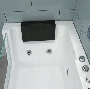 Wanna Home Deluxe Jednoosobowa wanna z hydromasażem 170x80x59 5