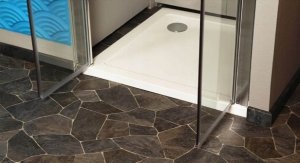 HDL Wahadłowe Drzwi Prysznicowe 115x195 Szkło Przez 3