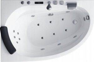 Wanna AWT Narożna Wanna Z Hydromasażem 150/100 Z Baterią 2