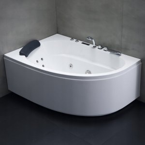 Wanna AWT Narożna Wanna Z Hydromasażem 150/100 Z Baterią 3
