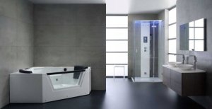 Wanna AWT Wanna Narożna Z Hydromasażem 5