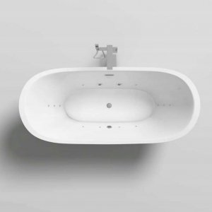 Wanna Home Deluxe Wanna Wolnostostojąca z Hydromasażem Ovalo Plus 3