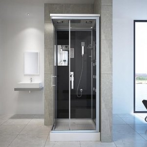 HDL Kabina prysznicowa 4-ścienna z brodzikiem 90x90 2