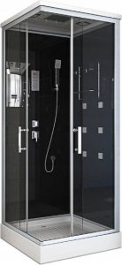HDL Kabina prysznicowa 4-ścienna z brodzikiem 90x90 3